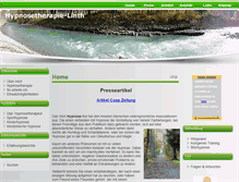 Tablet Screenshot of hypnosetherapie-linth.ch